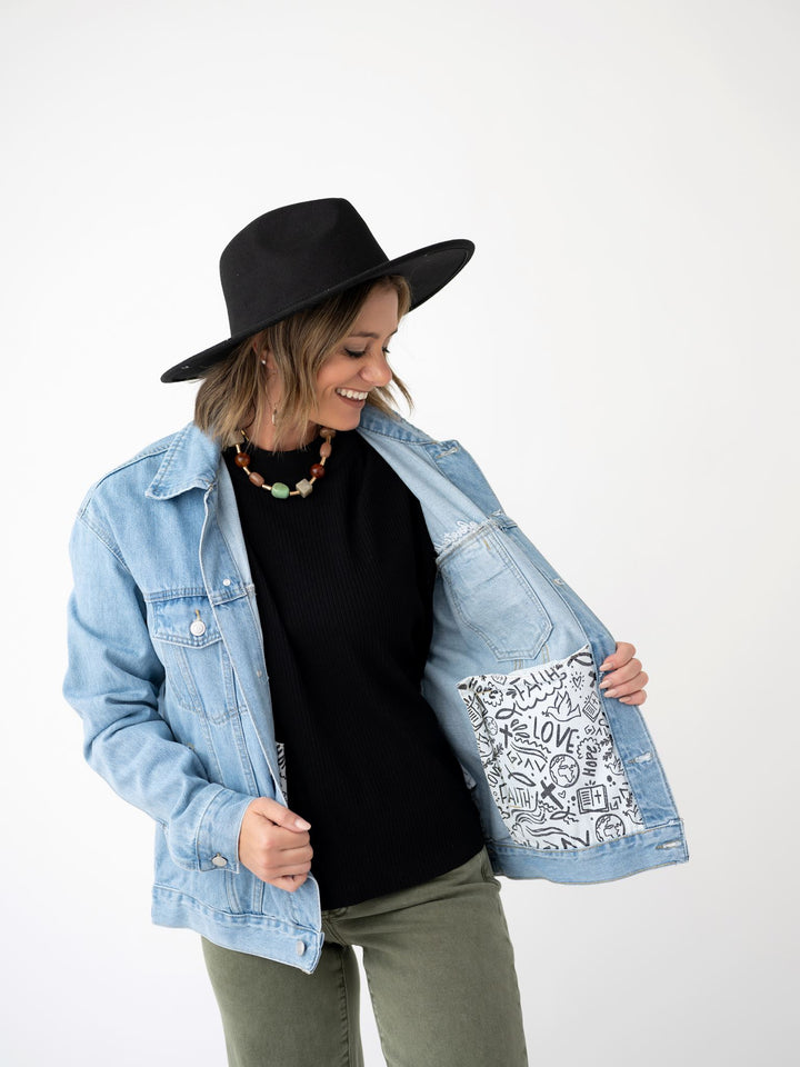 Elevated Faith Denim Jacket