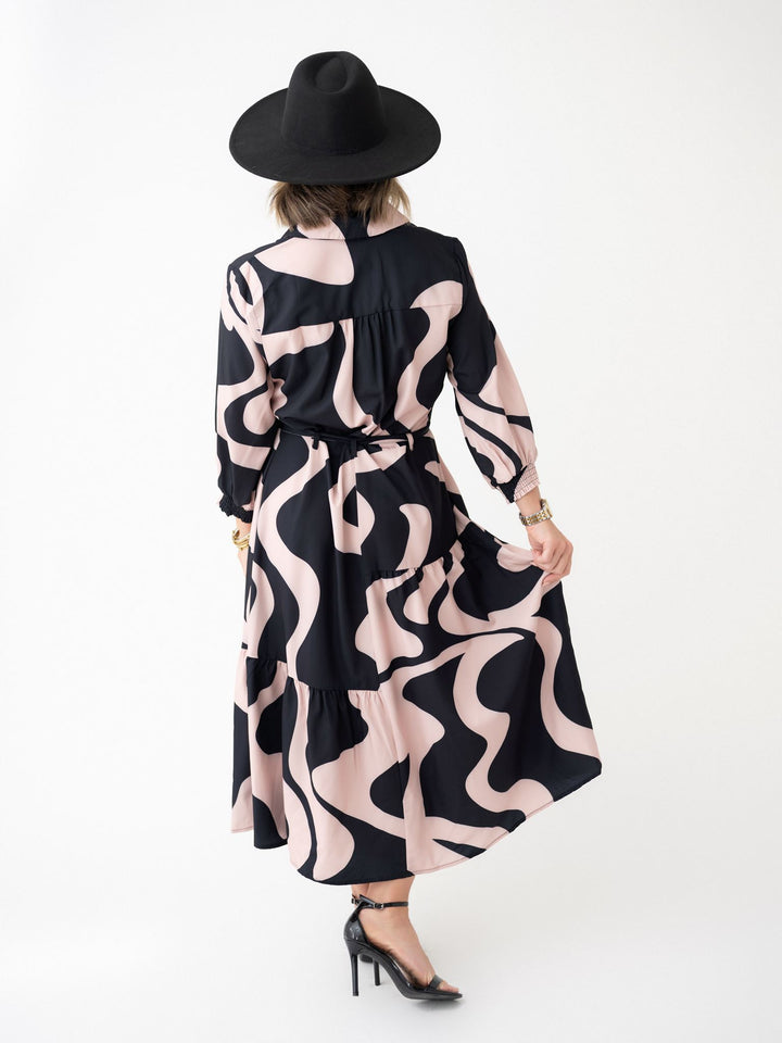 Vivid Grace Printed Maxi