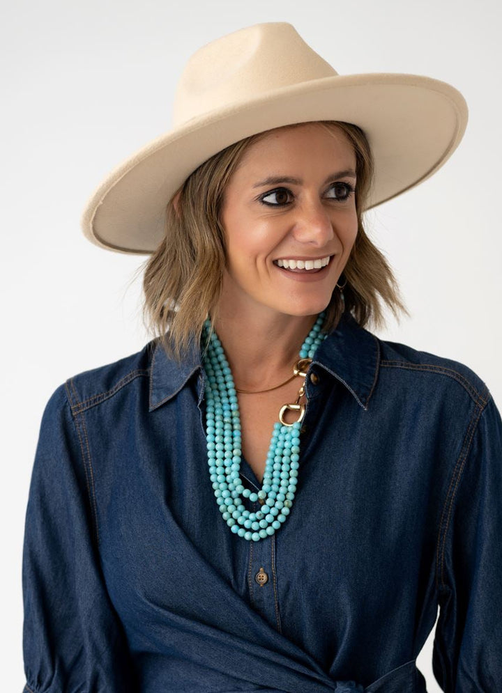 Statement Meets Sass Multi Strand Necklace with Bit