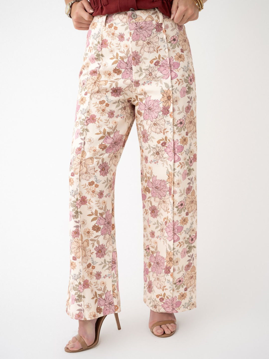 Garden Party Pleated Pants