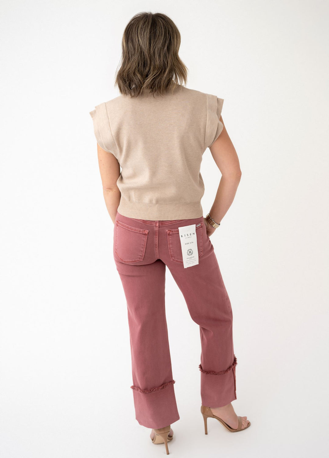 Double Edged Sleeveless Sweater