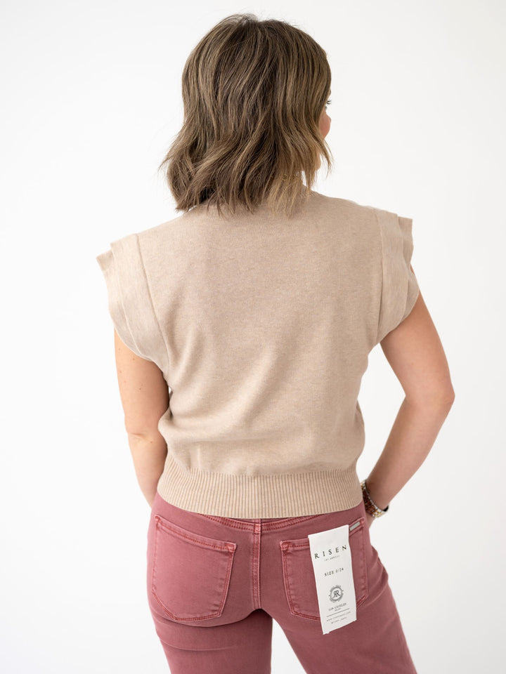 Double Edged Sleeveless Sweater