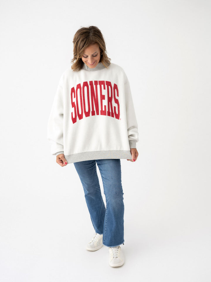 OU Sooners Reversible Mock Neck