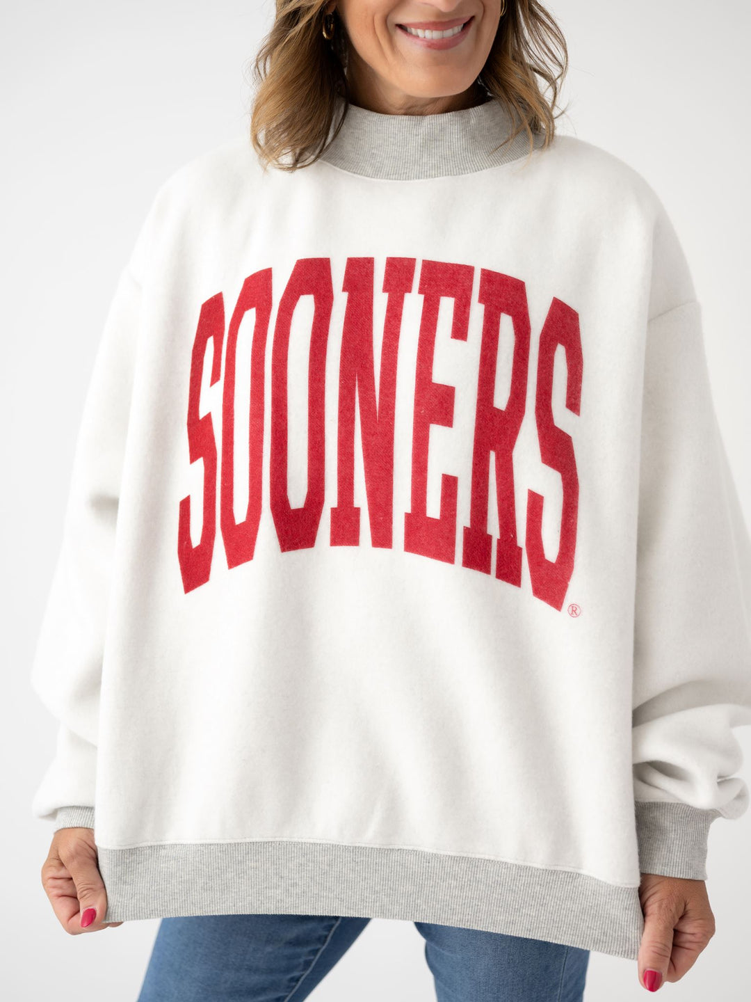 OU Sooners Reversible Mock Neck