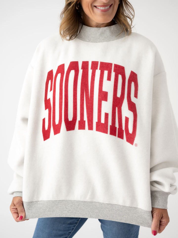 OU Sooners Reversible Mock Neck