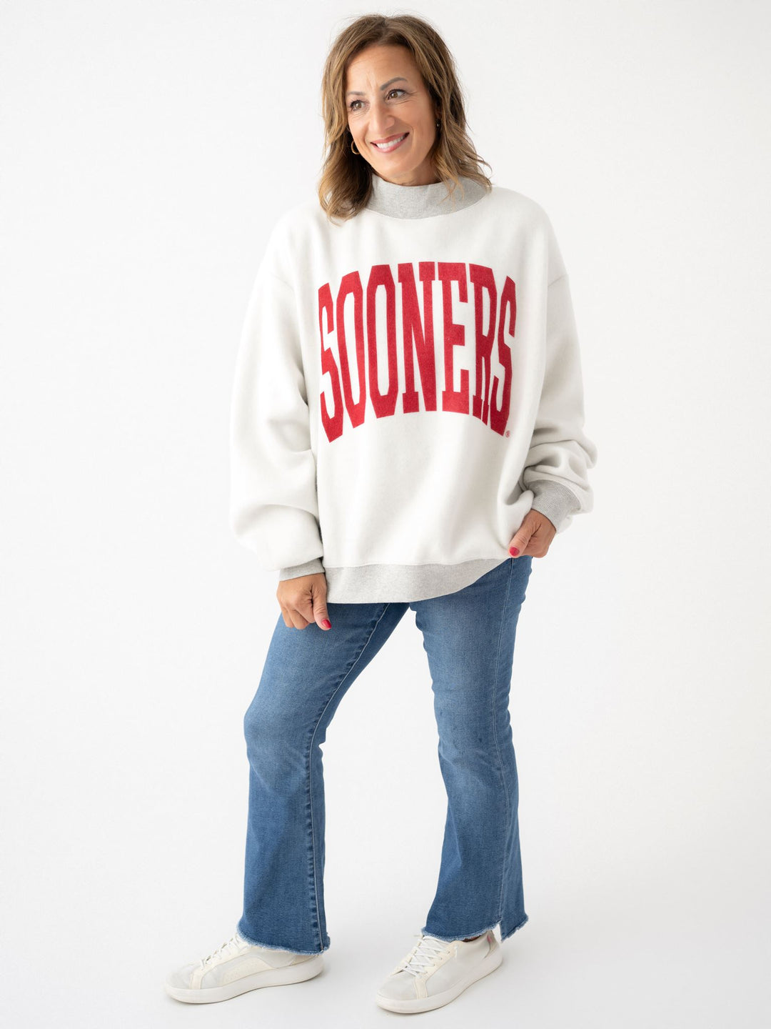 OU Sooners Reversible Mock Neck