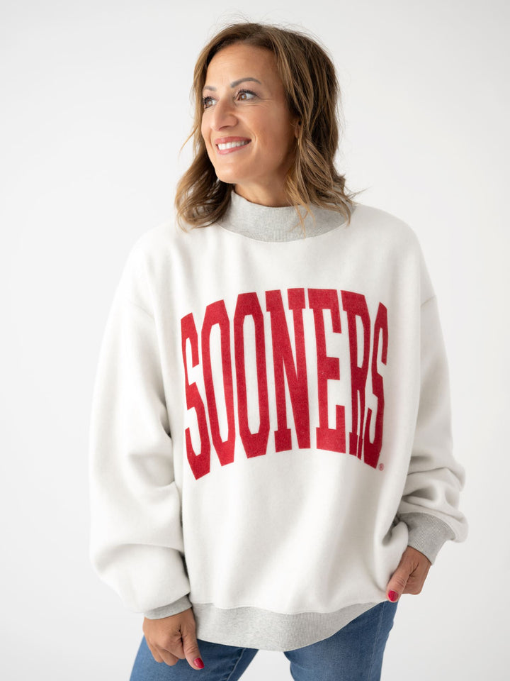 OU Sooners Reversible Mock Neck