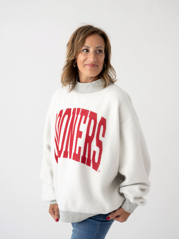 OU Sooners Reversible Mock Neck