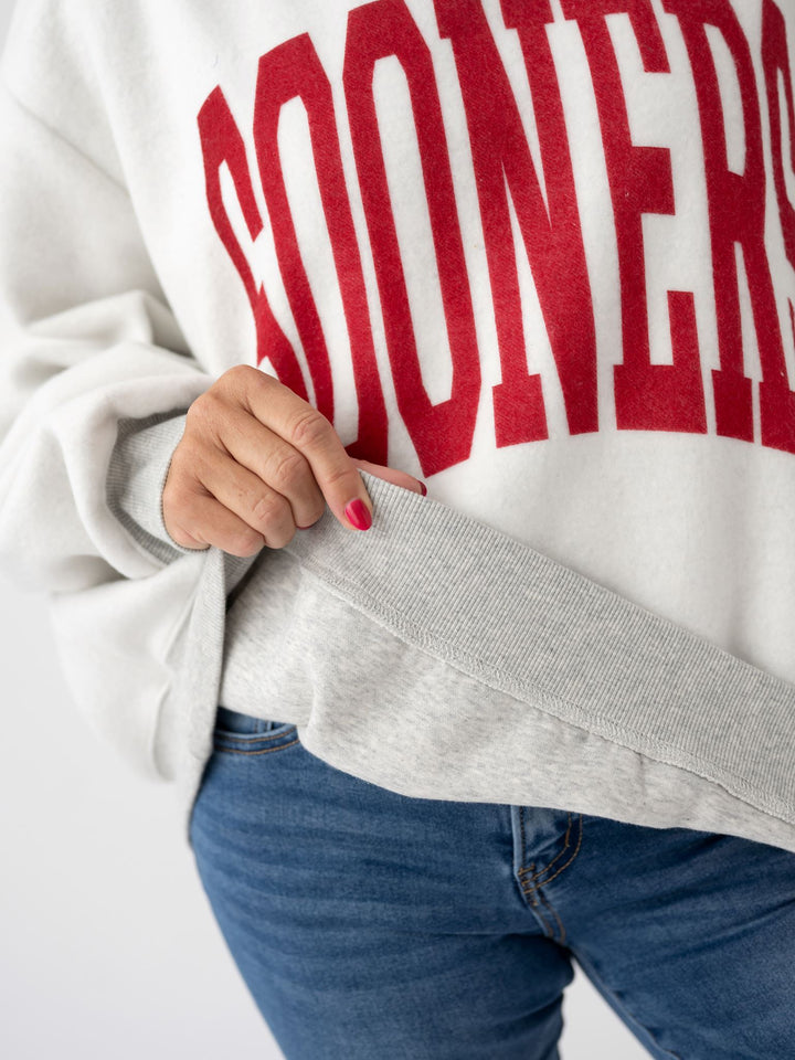 OU Sooners Reversible Mock Neck