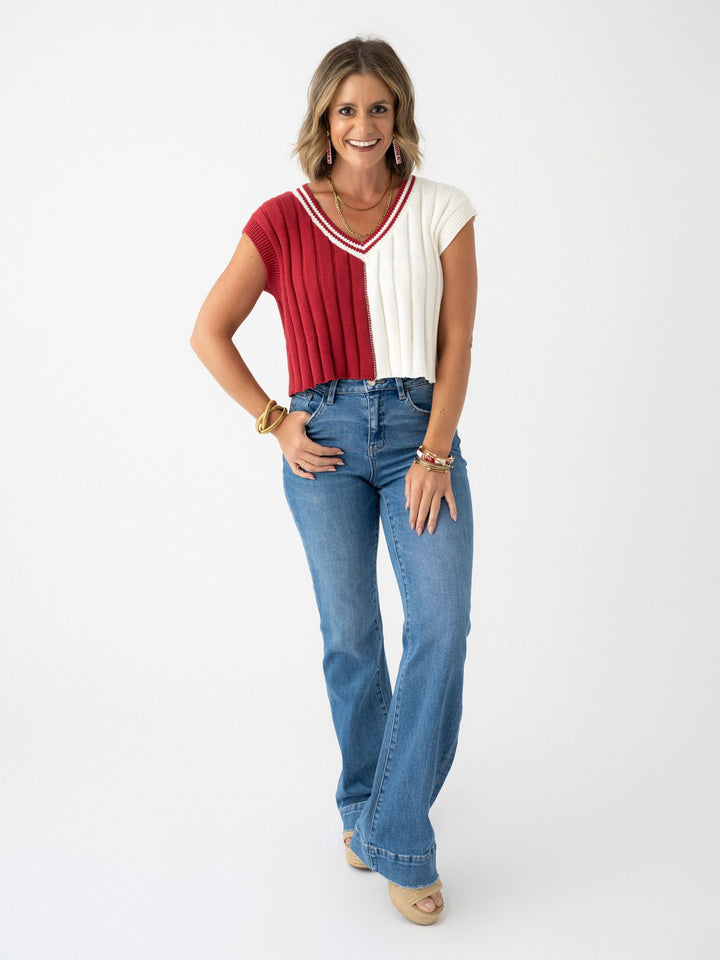The Colorblock Crush Sweater Top