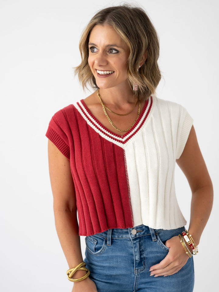 The Colorblock Crush Sweater Top