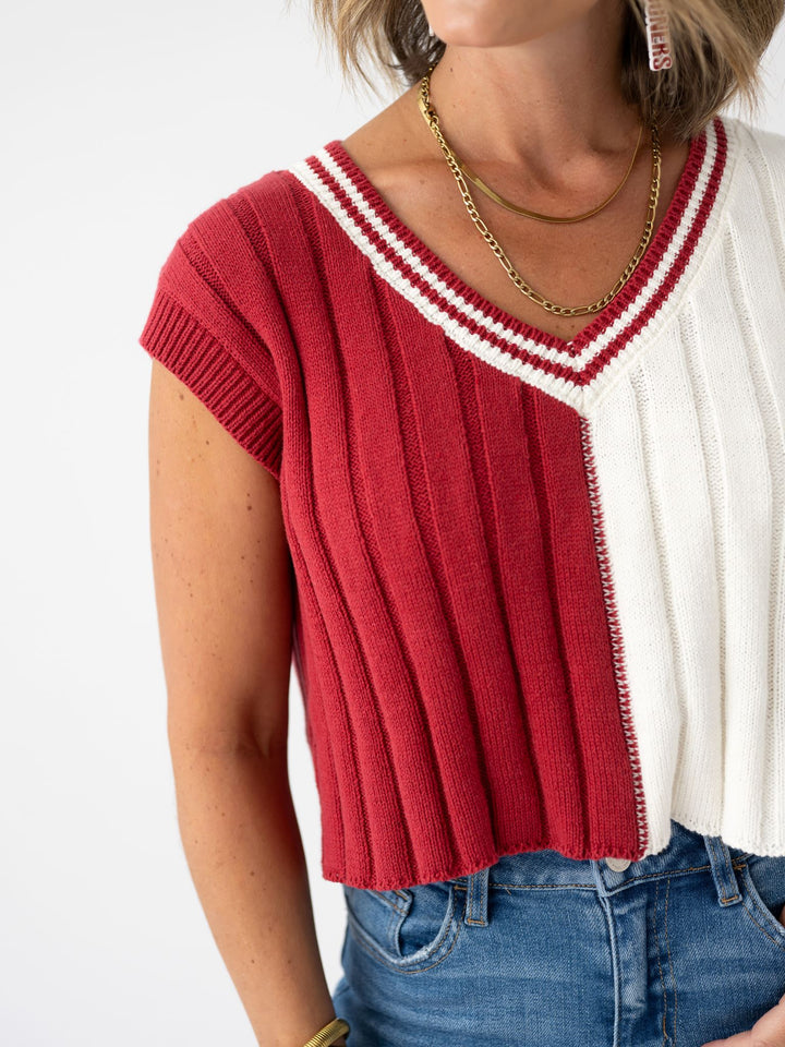 The Colorblock Crush Sweater Top