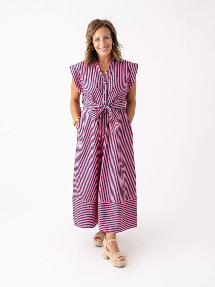 The Downtown Stripe Dress