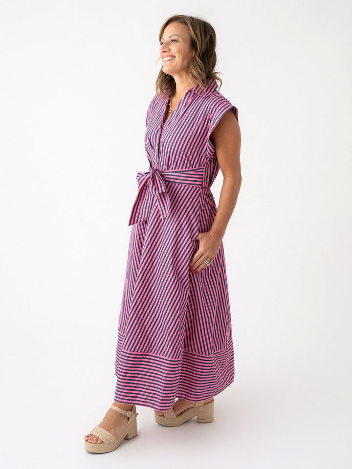 The Downtown Stripe Dress