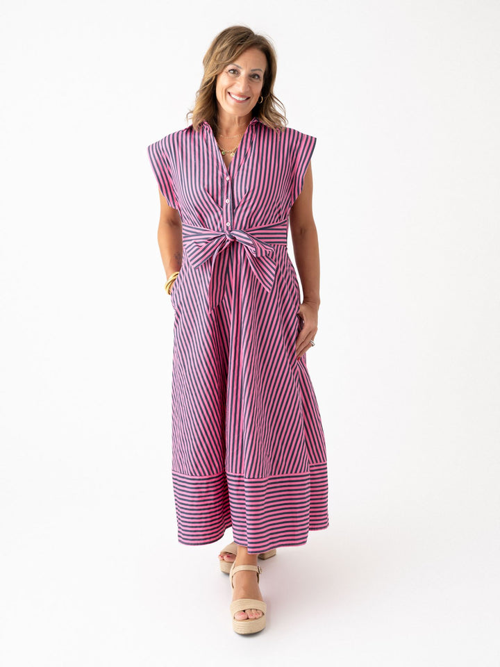 The Downtown Stripe Dress