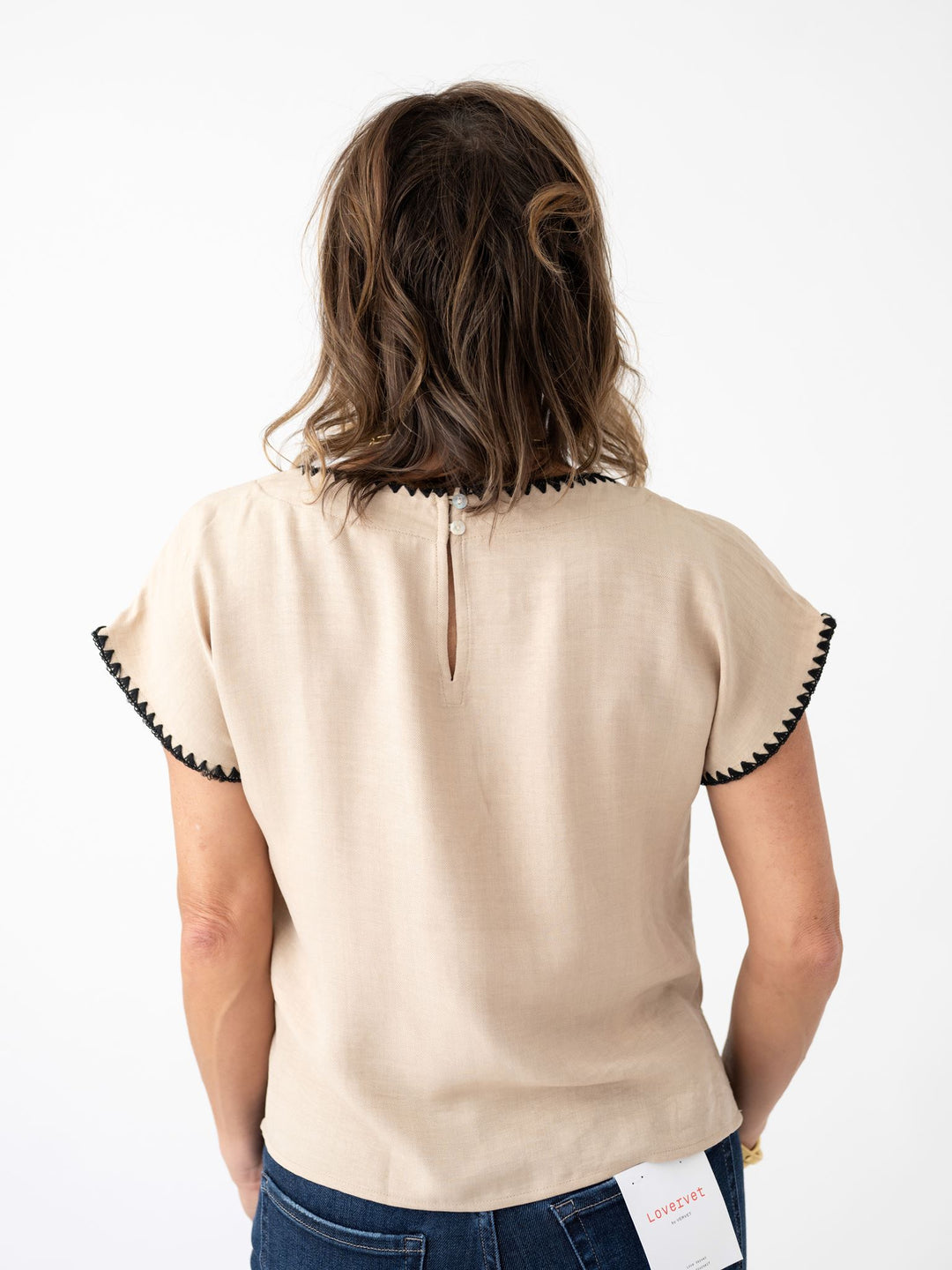Dust & Thread Stitch Top