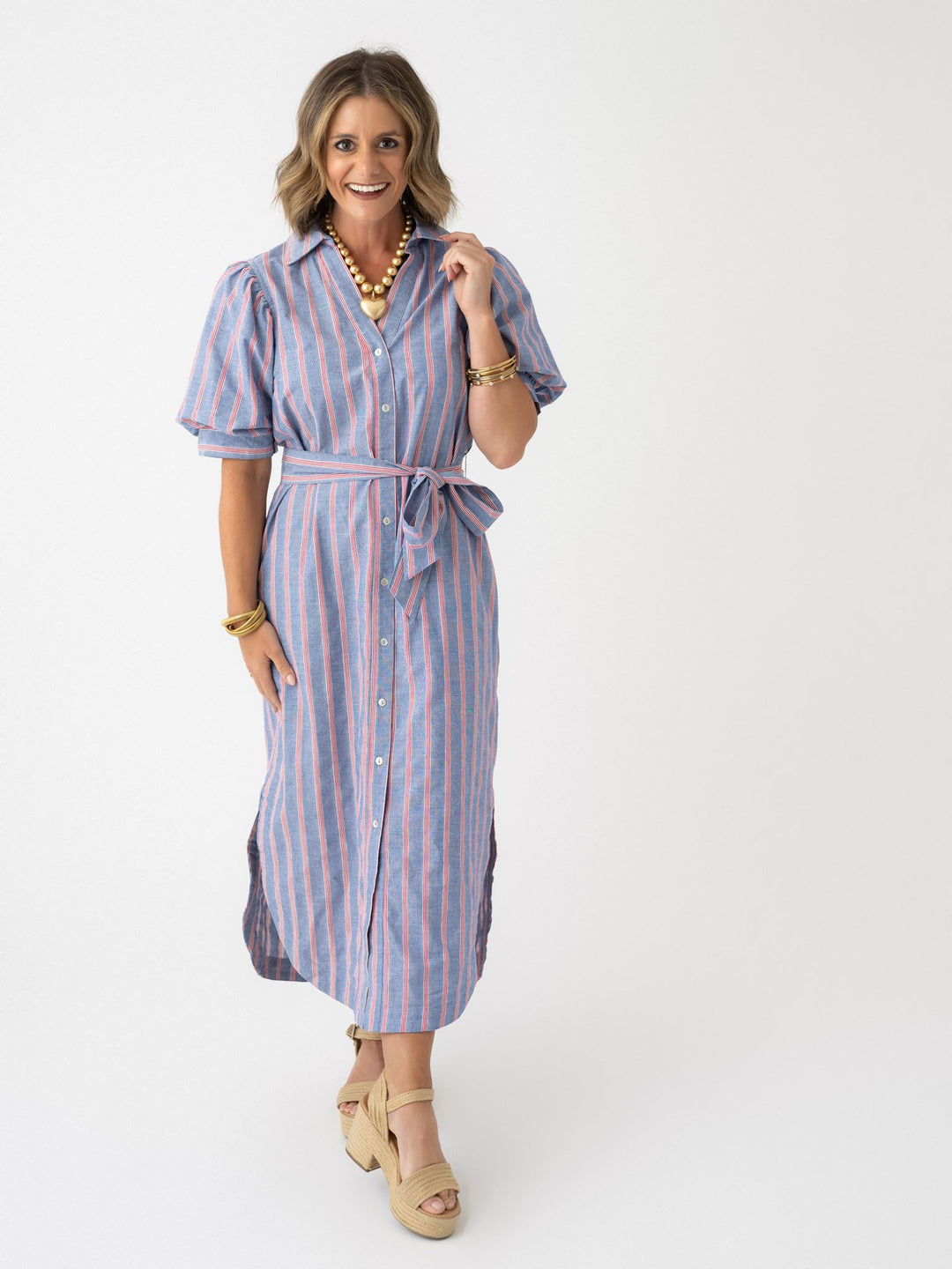 Stripe the Day Dress