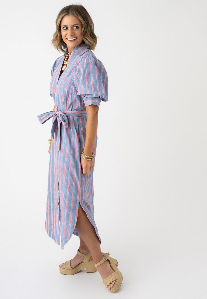 Stripe the Day Dress