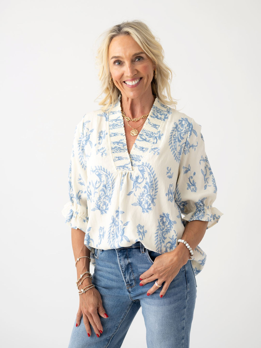 The Amalfi Blouse