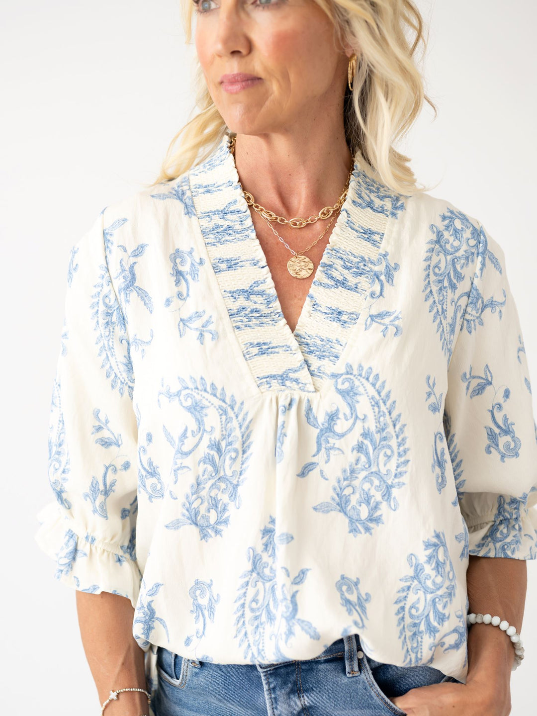 The Amalfi Blouse