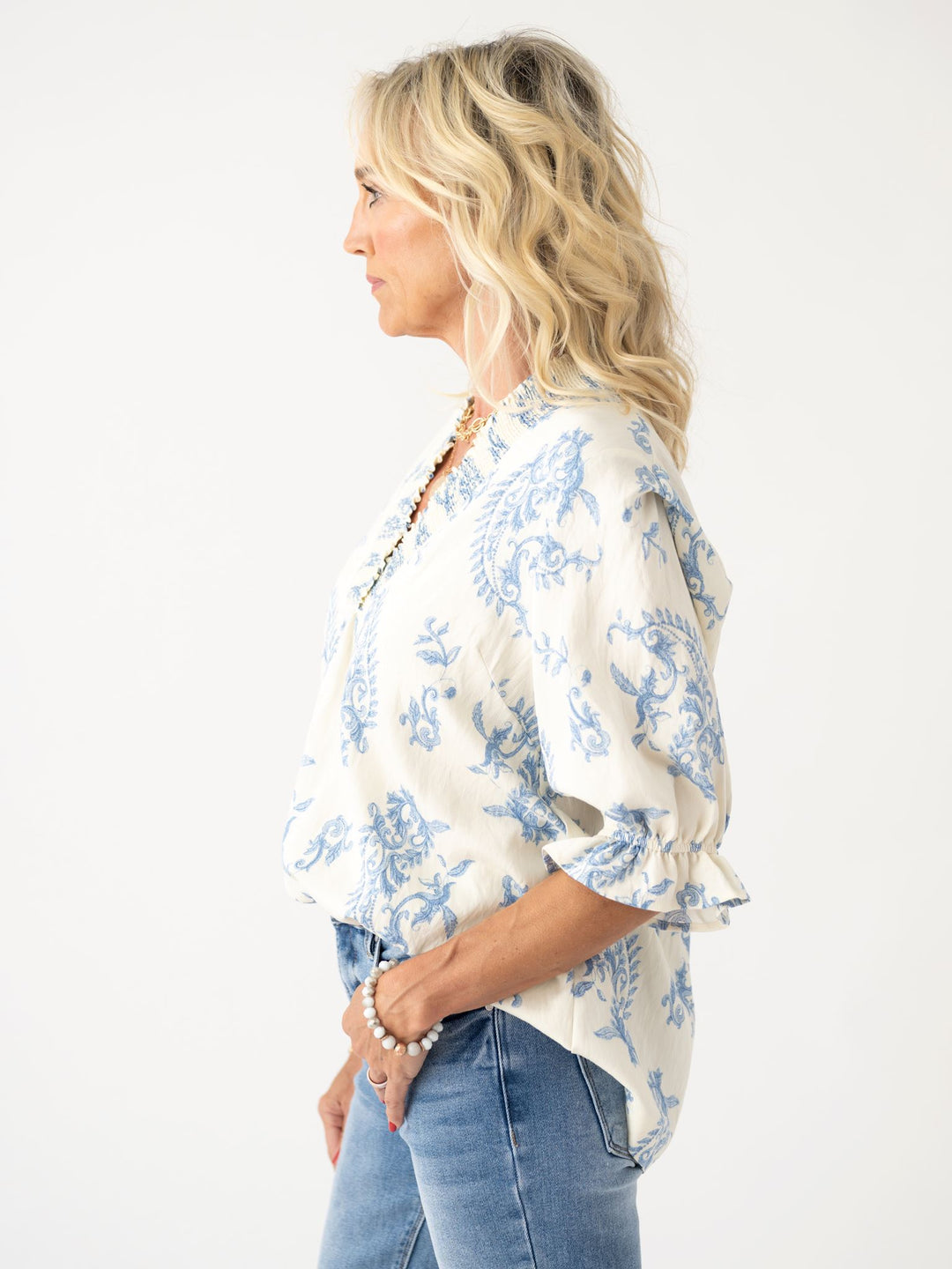 The Amalfi Blouse