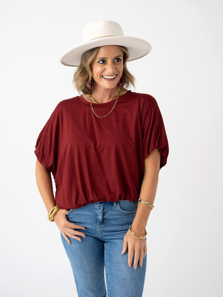 Bouncy Bubble Sleeve Top