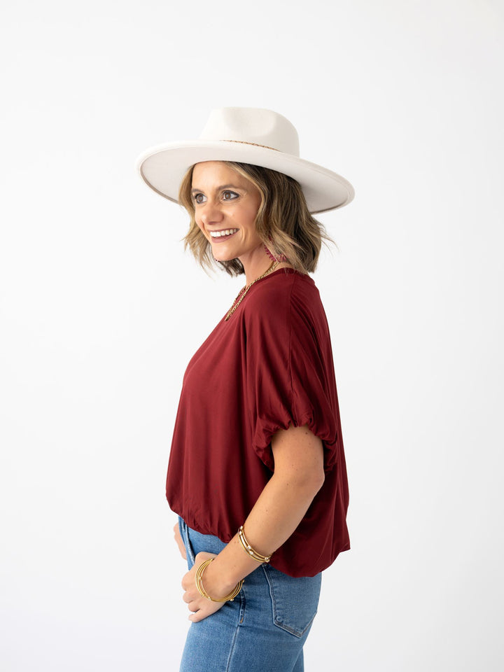 Bouncy Bubble Sleeve Top