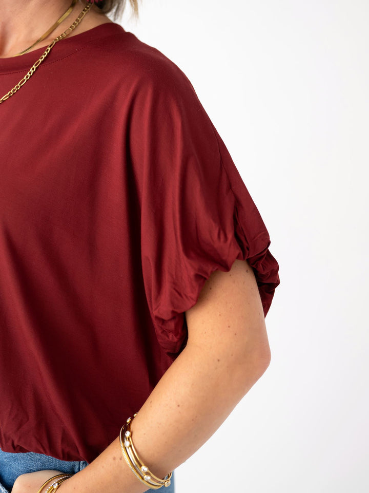 Bouncy Bubble Sleeve Top
