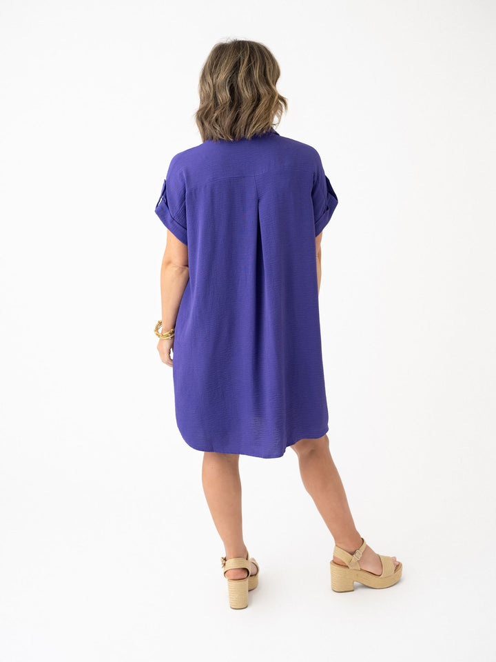 Buttoned Bliss Dress