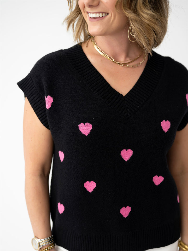 All About Hearts Vest