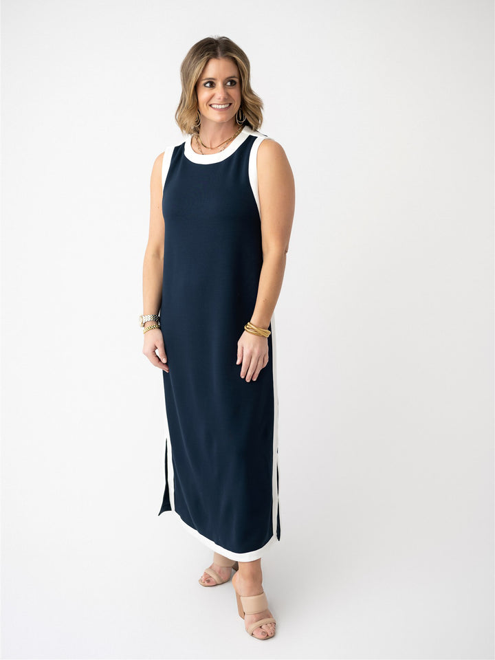 Refined Classic Side Stripe Maxi