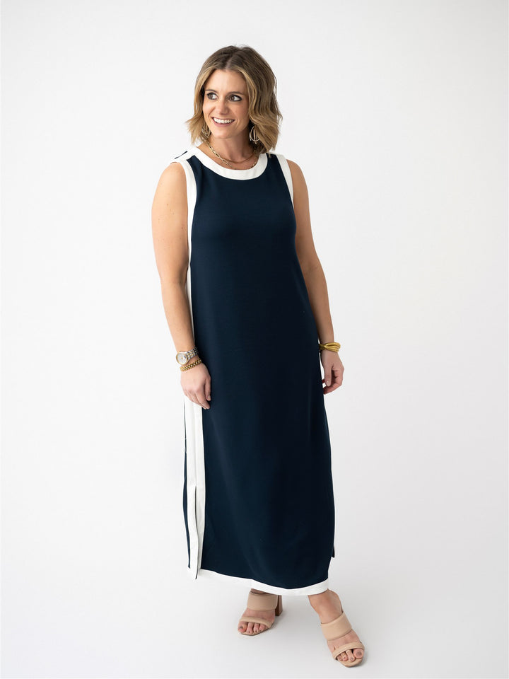 Refined Classic Side Stripe Maxi