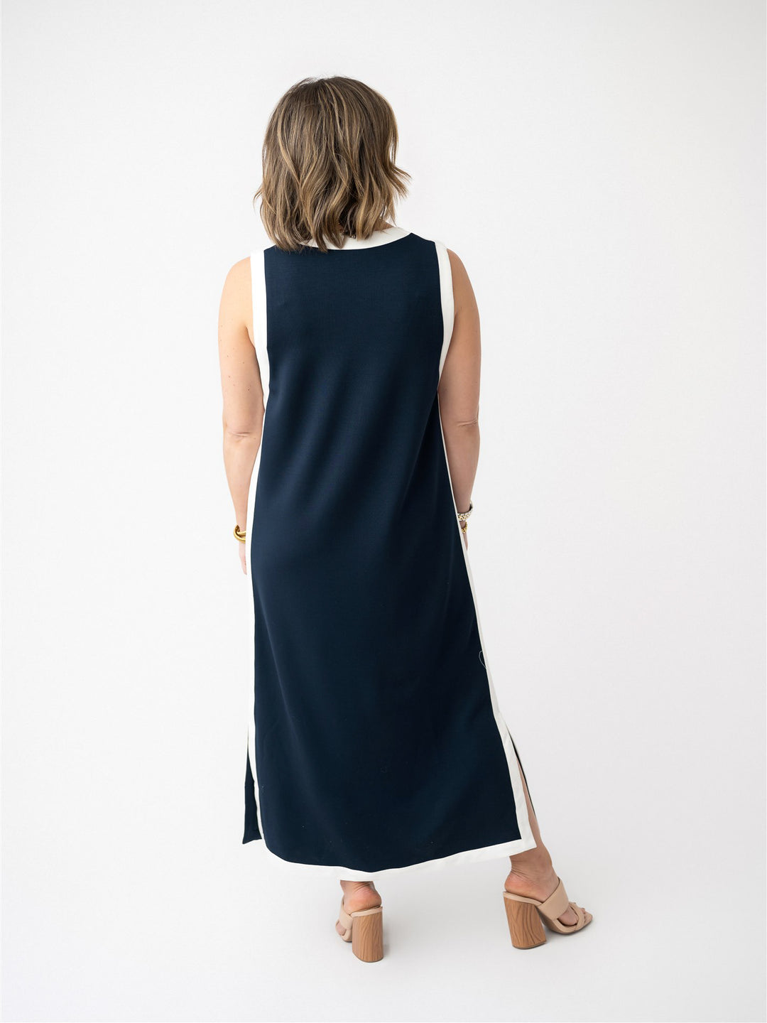 Refined Classic Side Stripe Maxi