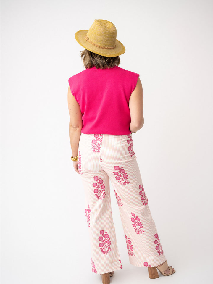 Refined Classic Pinstripe Pant