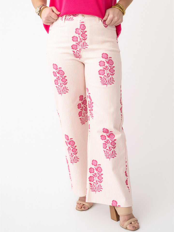 Refined Classic Pinstripe Pant