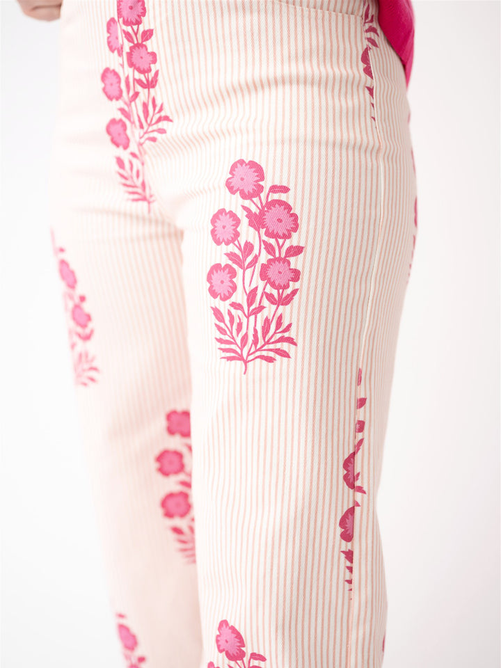 Refined Classic Pinstripe Pant