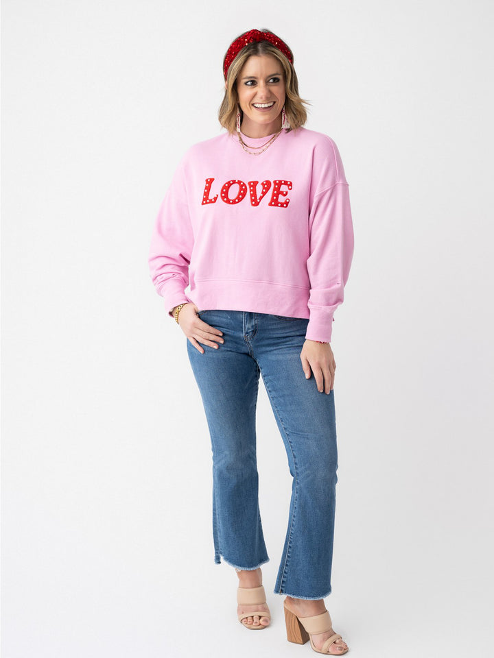 Relaxed "Love" Sweatshirt