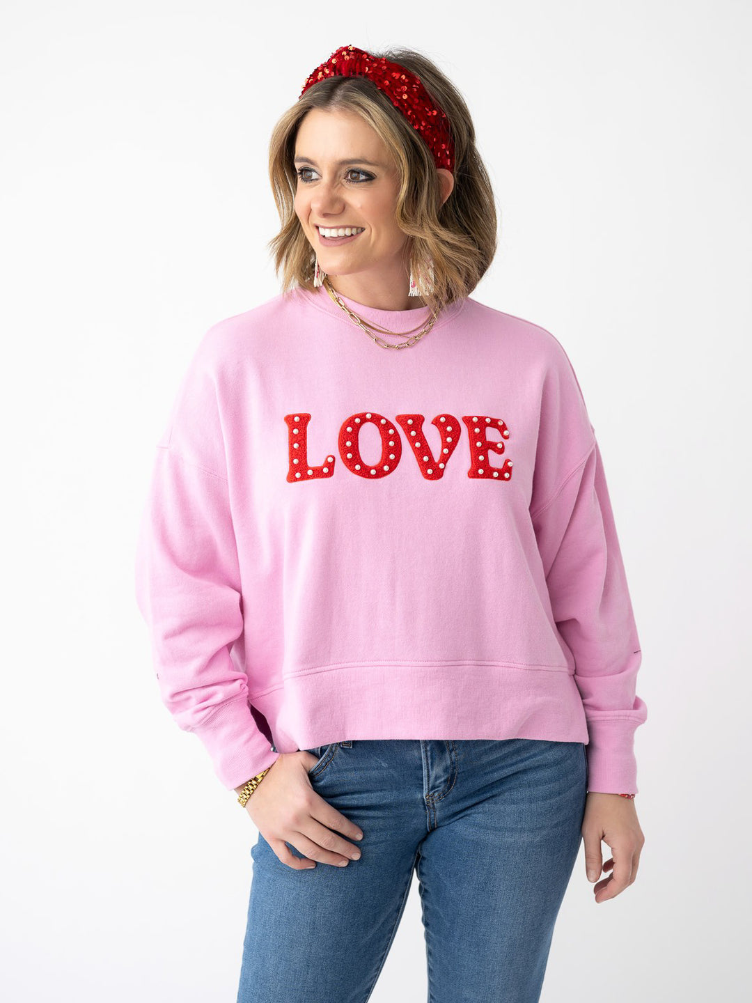 Relaxed "Love" Sweatshirt