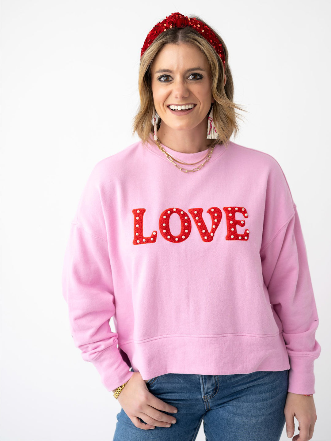 Relaxed "Love" Sweatshirt