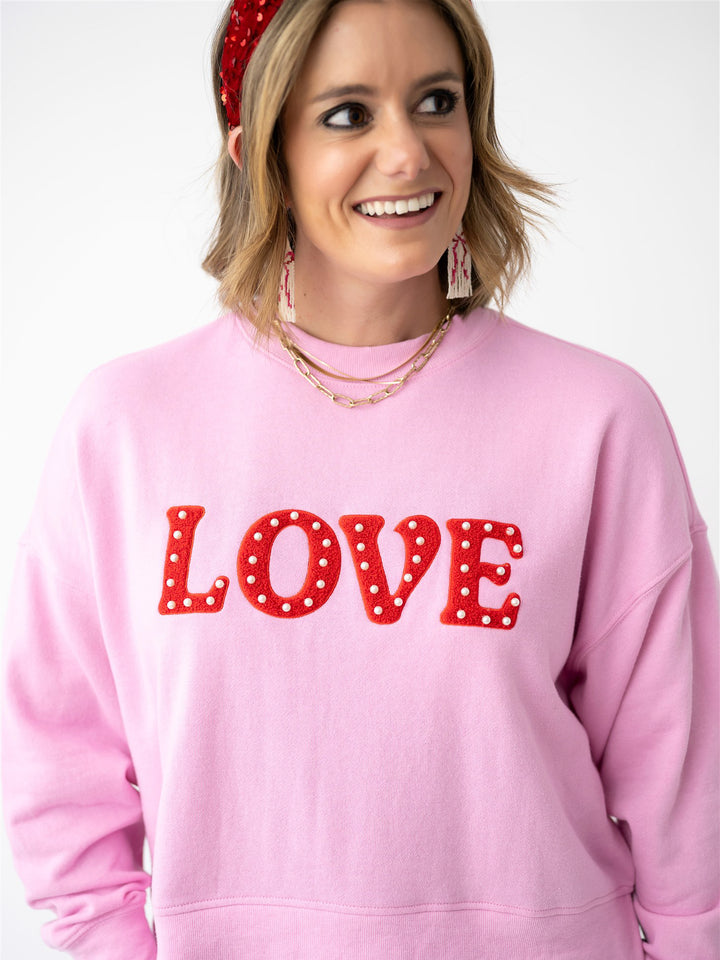 Relaxed "Love" Sweatshirt