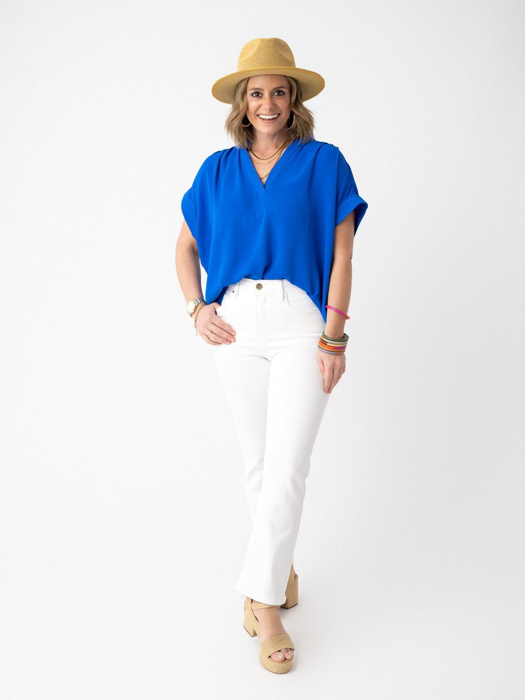 Risen RC High Rise Crop Straight Pants