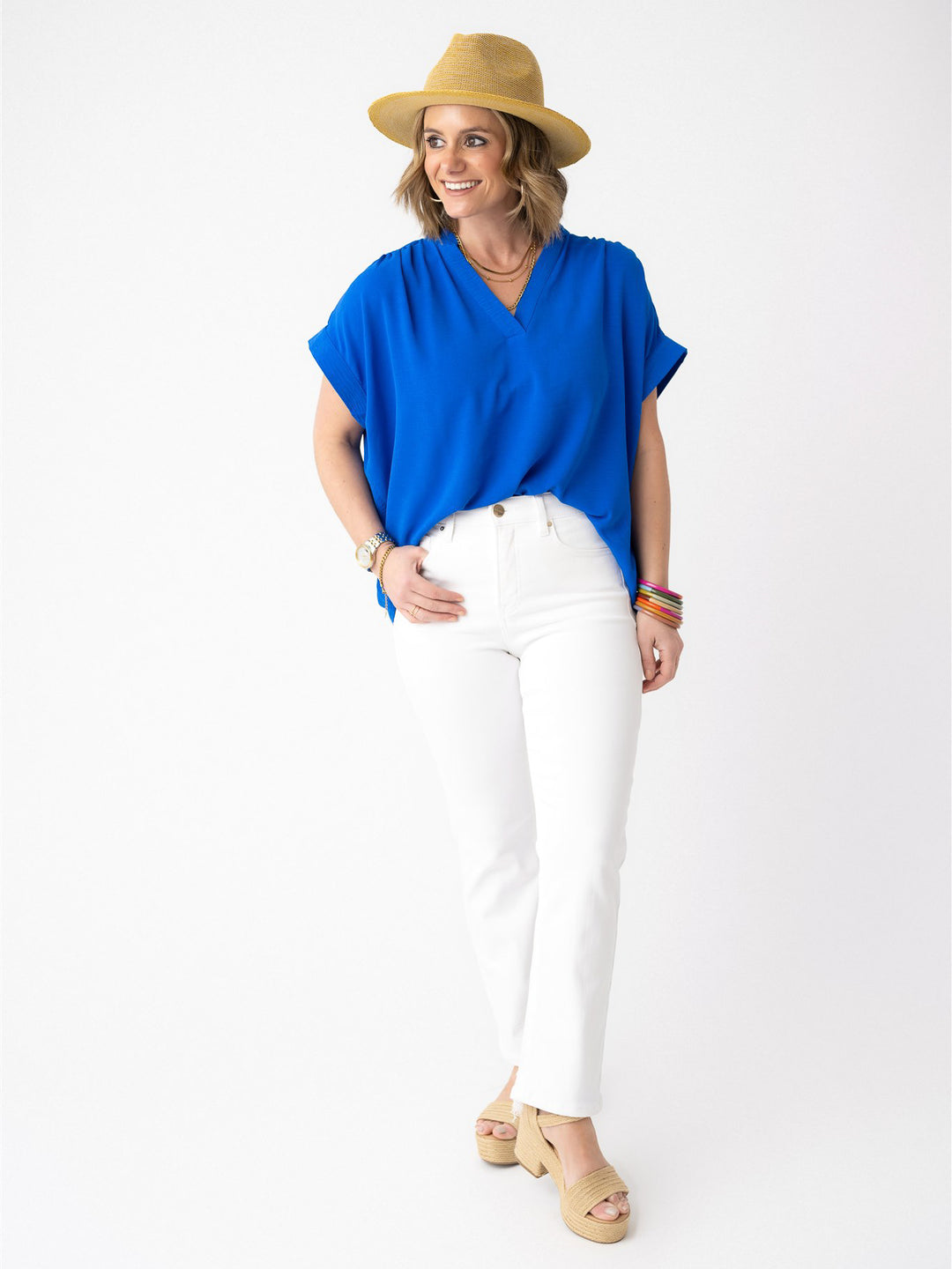 Risen RC High Rise Crop Straight Pants