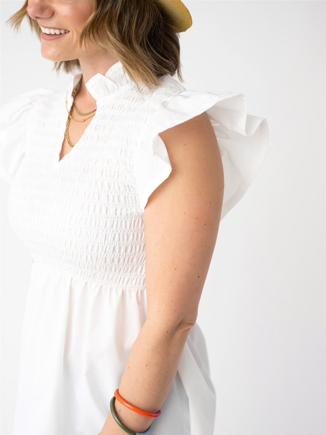 Charlotte Classic Smock Blouse