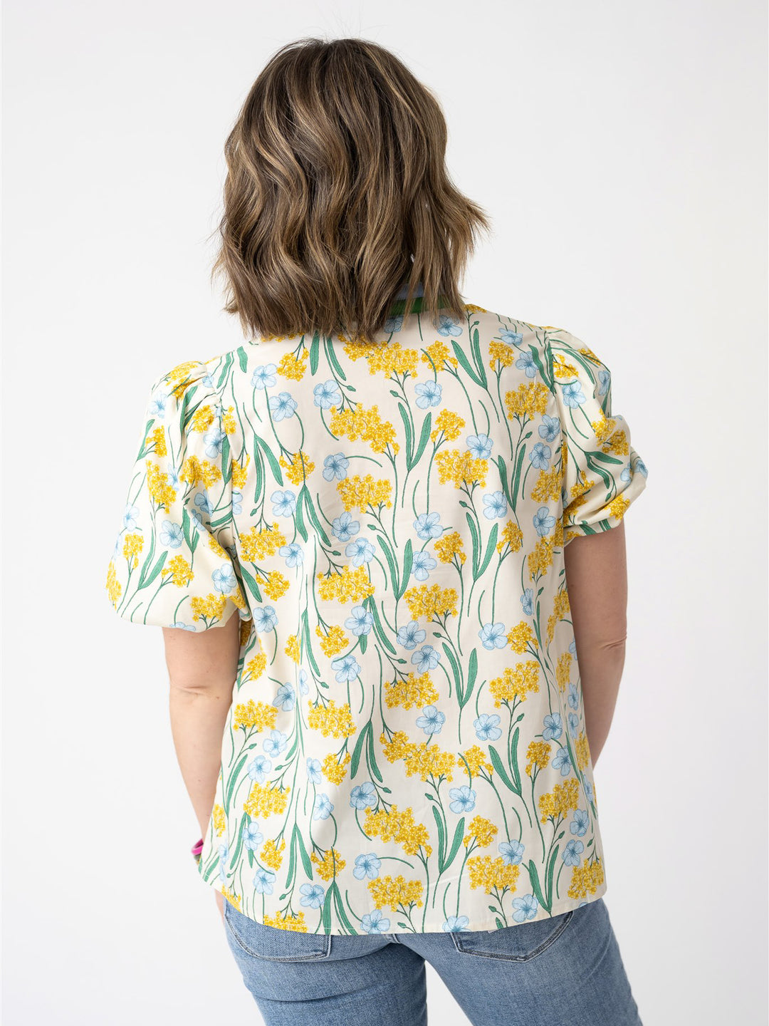 Golden Petals Top