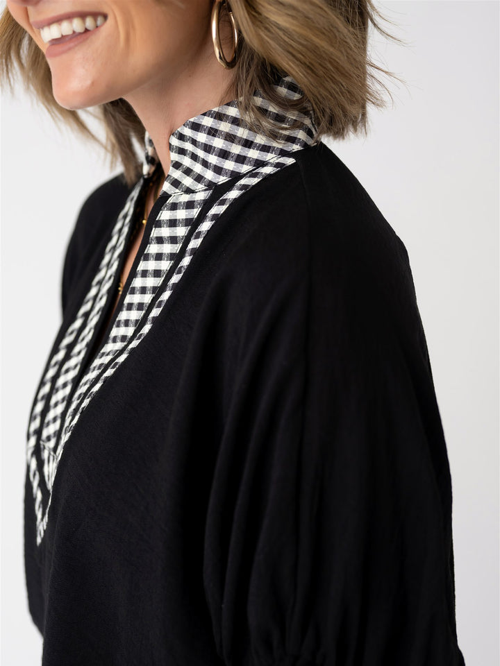 Checkmate Chic Top