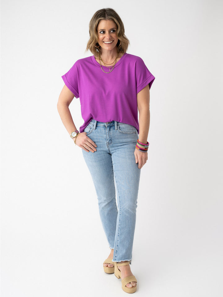 Everyday Cuff Tee