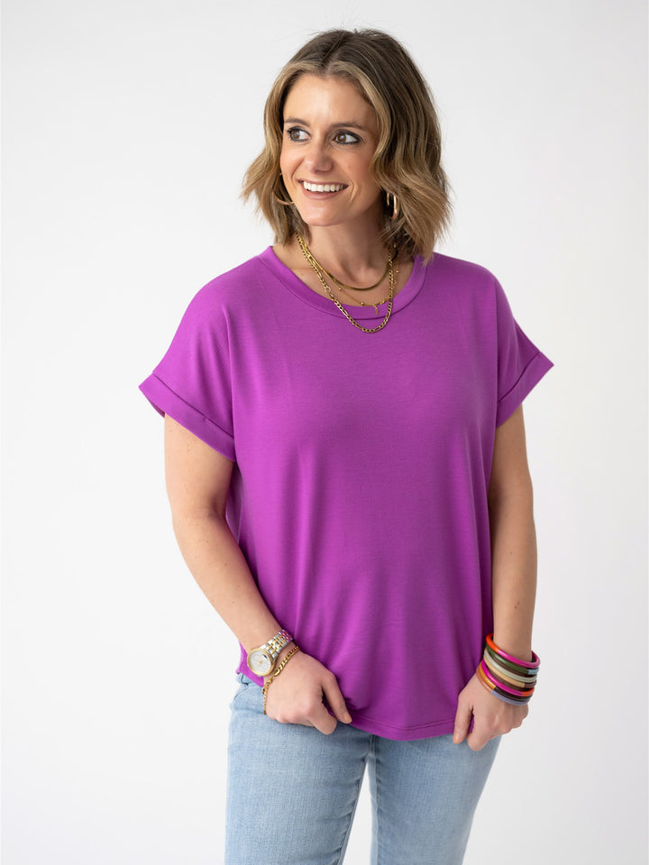 Everyday Cuff Tee