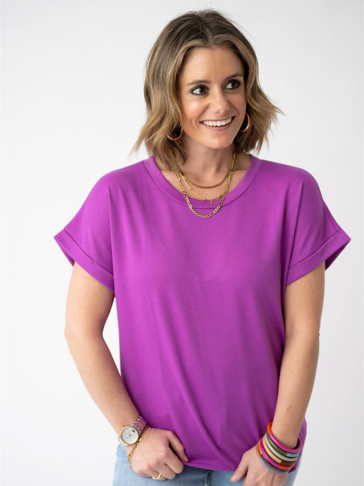 Everyday Cuff Tee