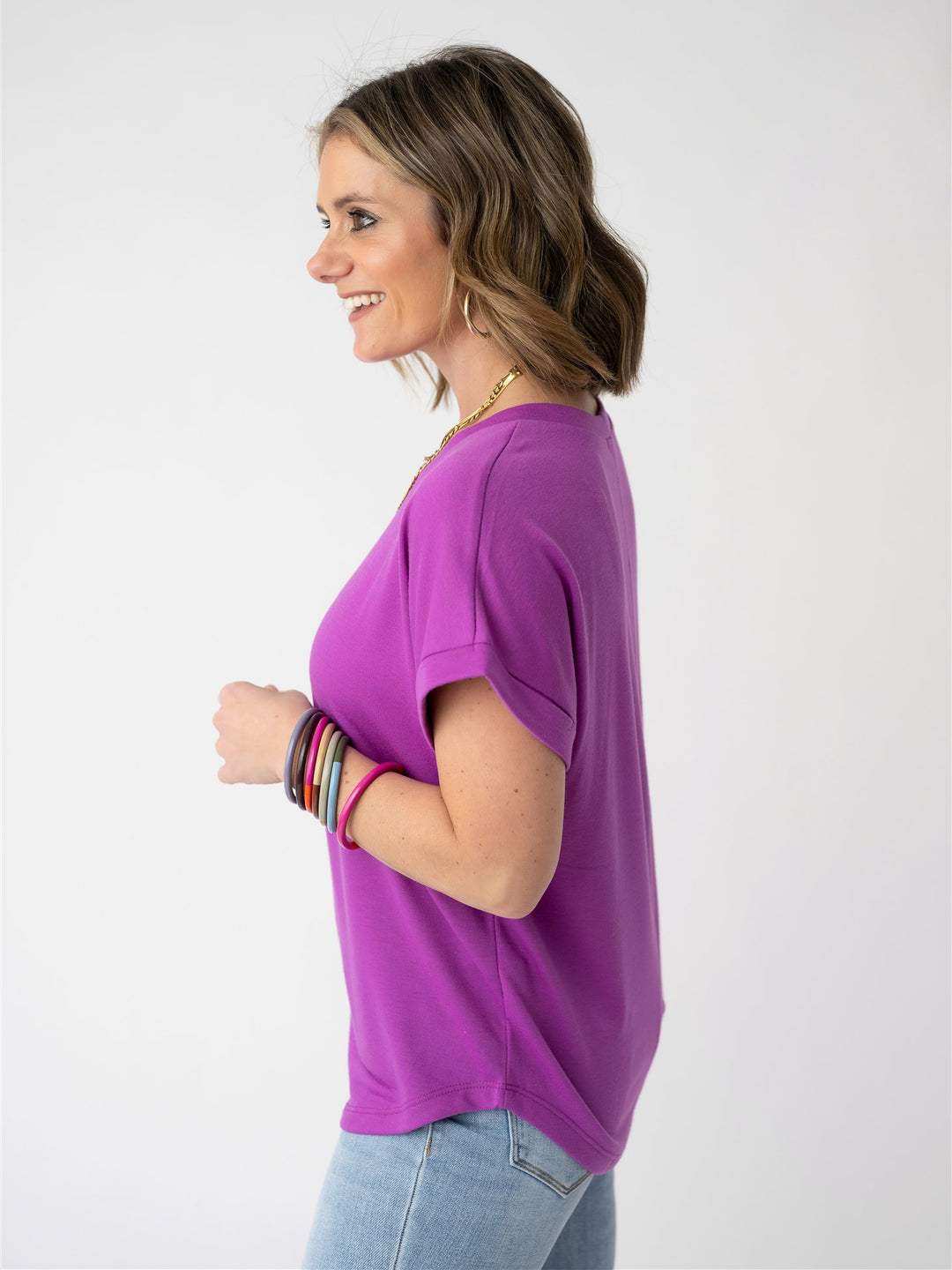 Everyday Cuff Tee