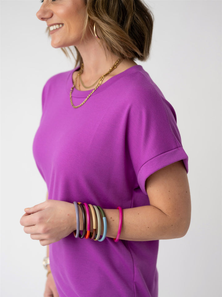 Everyday Cuff Tee